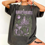 Midnight Margaritas Comfort Colors Shirt, Witchy Cocktail Graphic Tee, Retro Halloween T-Shirt, Spooky Season Fall Apparel, Magical Autumn Gift